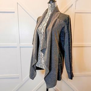 Skies are Blue Cardigan / Wrap, size small.